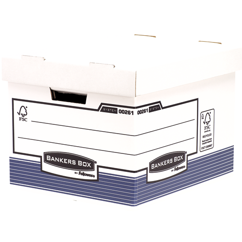 Bankers Box® System velika arhivska škatla – modra